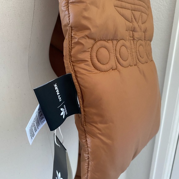 Ivy Park Adidas Beyoncé Padded Scarf Brown OS NWT - Picture 5 of 5